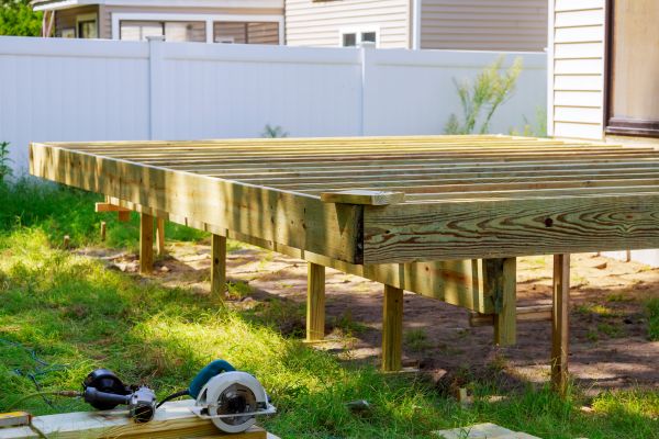 Elevated Deck Installation in Gilroy
