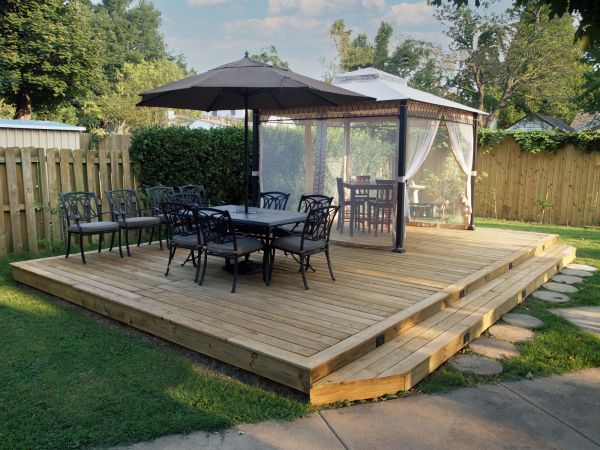 Backyard Deck Installation in Gilroy