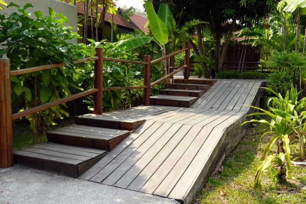Wood Ramp Installation in Gilroy