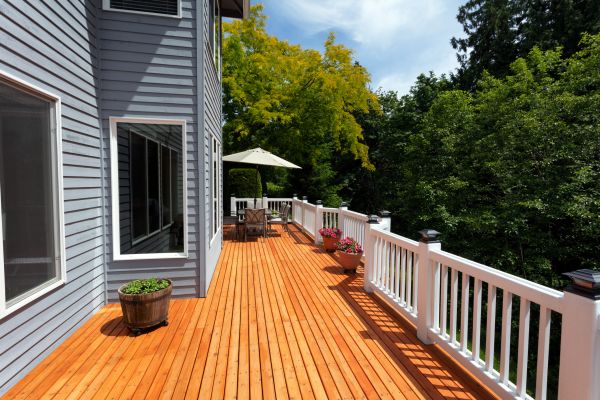 Cedar Deck Construction in Gilroy