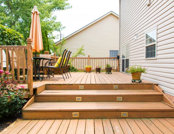 Wooden Patio Installation in Gilroy
