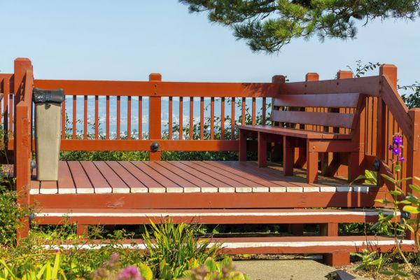 Redwood Deck Construction in Gilroy